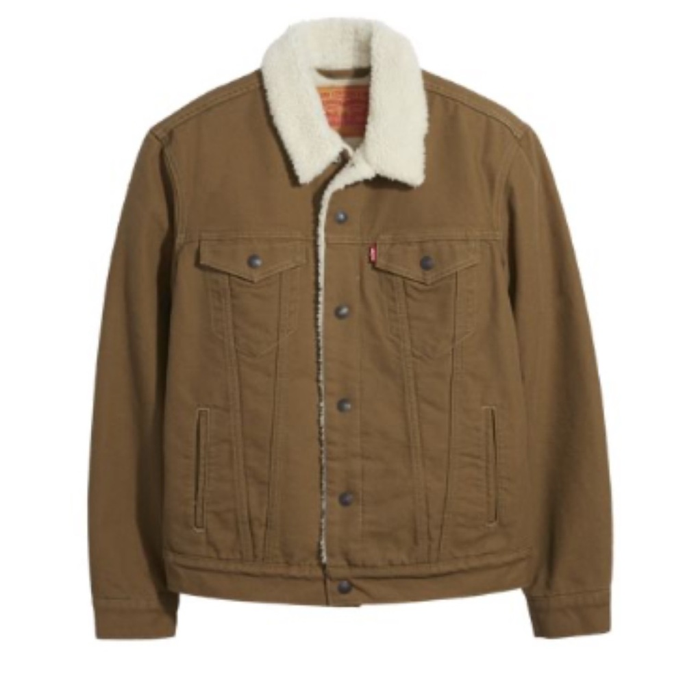 LEVI’S CANVAS TYPE III SHERPA TRUCKER JACKET